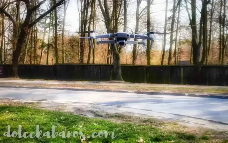 mavic 2 pro w powietrzu