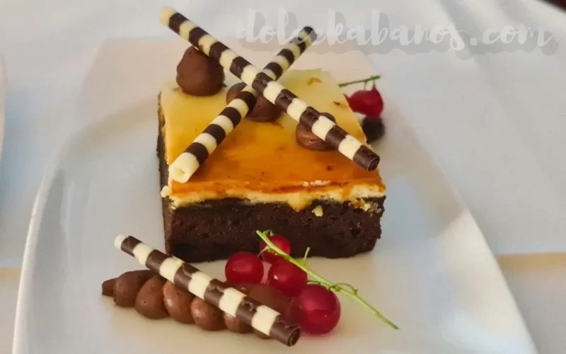 deser brownie w kempinskim