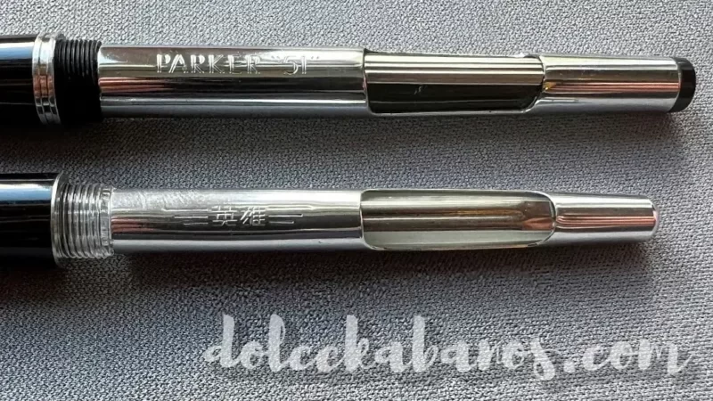 system napełniania pióra Parker 51 i Wing Sung 612